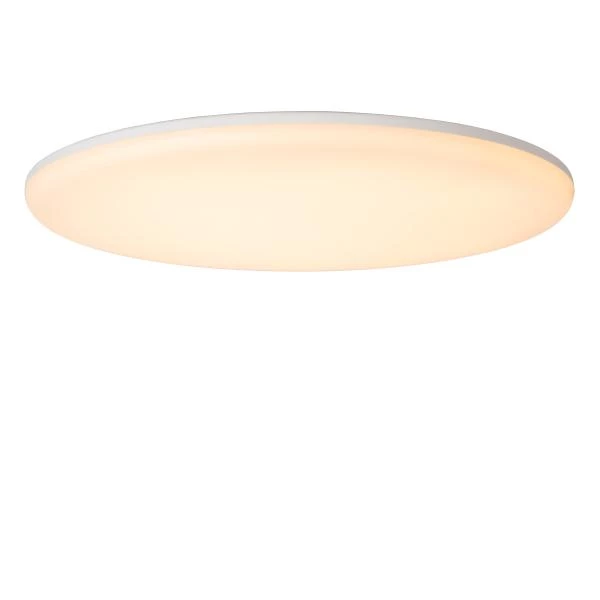 Lucide OLSON - Plafonnière Badkamer - Ø 35 cm - LED - CCT - 1x36W 3000K/6500K - IP44 - Opaal - detail 1